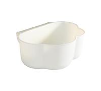 Hanging Kitchen Waste Bins Hanging Food Waste Bin Hangings Trash Can Food Wastes Bins With Cute Appearance For Small Kitchens Scraps And Veg Peelings, Cloud-Shaped (WH)