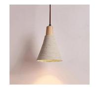Hanging Lamp, Cream Style Japanese Bell-Shaped Pendant Lights Compatible with Restaurant B&B Bar, Fresh Decor Chandelier Compatible with Table Bedside LED Ceiling Pendant Lamp