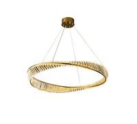 Hanging Lamp, Crystal Sputnik Chandelier Contemporary Ceiling Light Fixtures Gold Metal Round Luxury Pendant Lighting for Dining Room Living Room Foyer Entryway60 * 10cm(60 * 10cm)