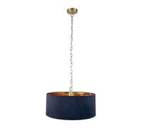 Relaxdays Fabric shade pendant light