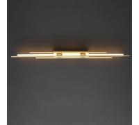 Hanging Lamp, Rectangle Postmodern Ceiling Light Geometry Metallic Dimming Lamp LED Flush Mount Fixture for Kitchen Bedroom Living Room Office Hotel