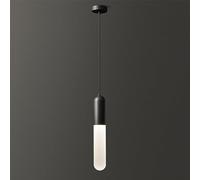 Hanging Lamp, Soft Light Chandelier H65 Copper Lighting Decoration Luxury Post- E27 Pendant Light Bedroom Bedside Bar Personalized Model Restaurant - Indoor Lighting (Black, Gold)(A,Black)