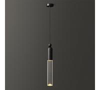 Hanging Lamp, Soft Light Chandelier H65 Copper Lighting Decoration Luxury Post- E27 Pendant Light Bedroom Bedside Bar Personalized Model Restaurant - Indoor Lighting (Black, Gold)(B,Black)