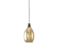 Hanging Lamp, Style Chandelier,E27 Screw Single-Headed Hanging Lamp, Glass Flat-Faced Oblique Metal Lighting Fixtures, Dining Room Living Room Kitchen Island Pendant Light T-256