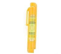 Hanging Level Set 2 Pack String Line Bubble Level Tools for Construction Carpentry Brickwork with Hook Orange Yellow 75x12.5mm(Yellow)
