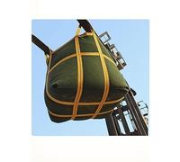 Hanging Lifting Bag - Polyester Canvas Soft Tray Bag, Crane Pallet Cargo Net, Reusable Heavy Objects Lift Net, Dock Safety Anti-tear Strong Load Bearing Bag, Load 1.5-2Ton(50 X 50X50CM/Load 500kg)
