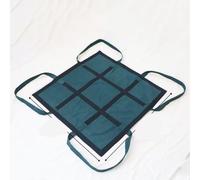 Hanging Lifting Net, Crane Pallet Cargo Net, Load 1T, Dock Safety Tear Resistant Strong Load-Bearing Bag(Green,90x90cm)