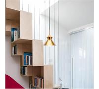 Hanging Light, Chandeliers LED Chandelier Gold Creative Personality Wrought Iron Log Restaurant Study Bedroom Bedside Living Room Background Wall Corridor Single Head E27 Lamp Pendant Lights(White