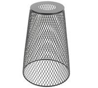 Hanging Light Cover Metal Lamp Shade Halloween Iron Mesh Diamond | Decorative Pendant Ornament, Black Finish for Office and Bedroom, Stylish Ceiling Lighting, Cozy Atmosphere