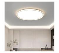 Hanging Light, Full Spectrum Living Room Ceiling Lamp High-end Eye Protection Chandeliers Bedroom Whole House(Dimmable,White D40CM)