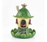 Hanging Magic Fairy Garden Bird House Feeder Garden Ornament Nesting Box Tree