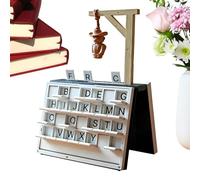 Hanging Man Board Game 18.6x13.5x3.8 Cm 3D Printed Book Design Word Guessing Activity Cowboy Hangings Men Word Games For Women Men Home Travel Holiday Party Friends Gathering