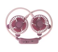 Hanging Neck Fan Portable Cooler USB Rechargeable Neckband Surround Wind Outlets 500Mah Rechargeable Neckband Portable Hand Free
