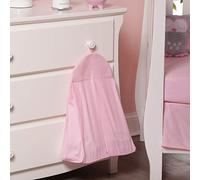 Hanging Nursery Diaper Storage Organizer Portable Foldable Diaper Caddy Stacker, Machine Washable and Roomy Space - Pink Diaper Stacker