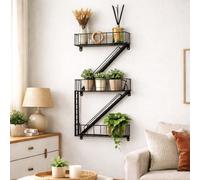 Hanging Nursery Wall Shelves NYC Fire Escape Storage Shelf Novelty Home Shelving
