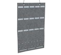 Hanging Organizer Woven Storage Bag Cloth Multi-grid for Watch | Sunglasses and Jewelry Storage, Easy to Hang at Home, Stylish Contemporary Household Decoration