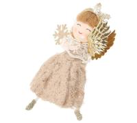 Hanging Ornament Lace Doll Pendant for Coffee