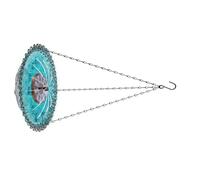 Hanging Outdoor Bird Bath Fountain Solar Power Fountain Attracts Birds Squirrels Large Capacity Garden Feeder Squirrels Proof Garden Bird Bath Fountain