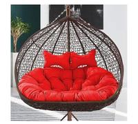 Hanging Outdoor Double Hammock Cushion, Thick Lounge Pad for 2, Large Replacement Pillow for Swing Chair, Outdoor Patio Use (Size: 150x110cm, Color: F)