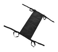 Hanging Oxygen Cylinder Pouch for Wheelchair Use Black Oxford Cloth | Mesh Front Storage Pocket, Sturdy Webbing Buckle, Night Use, Fits Most Wheelchair Oxygen Tank Holders