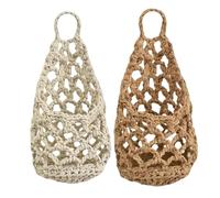 Hanging P-lanters Baskets, Wall Hanging Flower Pot Holder, Boho Woven Cotton Decorative Plant Hanger, Macramse Plants Hanger Set, Small Macrame Plants Hangers Wall Decor, For Indoor Flower Pot