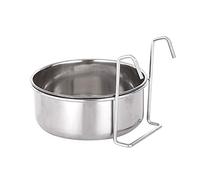 Hanging Pet Bowl Dog Bowls Spill Stainless Steel Food Water Bowls Feeder with Wire Hanger for Dogs Cats