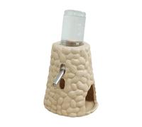 Hanging Pet Water Feeder For Small Animals Bottle Drinker Dispenser With Easy Installation 60ml/80ml/125ml Cute Peanut Design Hamster Bottle