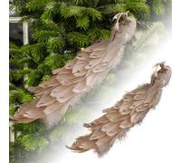 Hanging Pieces Decorated With Birds Colorful Feathers Birds Garden Branches Decorative Bird Scene Pendants