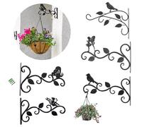 Hanging Plant Bracket Wall Mounted Hanging Plant Hook Plant Hanger Heavy Duty Hanger Decorative Wall Hanger Hook