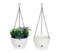 Hanging plant pot Hydroponic Planter Leak-proof Lightweight Indoor Plant Holder
