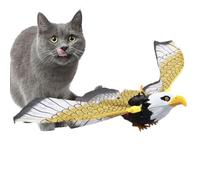 Hanging Pull String Electric Flying Bird Cat Toy Realistic Eagle