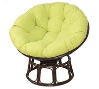 Hanging Rattan Egg Chair Cushion Waterproof Outdoor Swing Seat Pillow 70x70cm U-Shaped Wicker Cushion for Patio Garden and Deck - Comfortable & Stylish