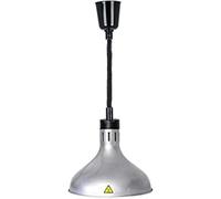 Hanging Restaurant Food Holding Heat Lamp(Silver)