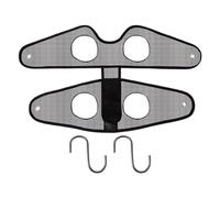 Hanging Restraint Bag - Stainless Steel S Hook, Secure Grooming Station Hammock Pet Welfare Soothing Holder, Washable Synthetic Textile | Holder for a