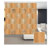 Hanging Room Divider - DIY Screen Panels for Living Room, Bedroom, Kitchen, Office, Restaurant - Home Decor Wood Plastic Panel with Accessories