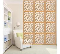 Hanging Room Divider Screen, MDF Hanging Partition Panel Natural 29x29cm 5mm Pack Of 1-100 Pcs(23Pcs)