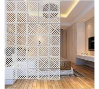 Hanging Room Divider Screen, PVC Hanging Privacy Screen Divider Panels 29x29cm White 1-100 Pieces(23Pcs)
