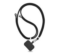 Hanging Rope for Phone Lanyard Universal Cell Phone Lanyard with Adjustable Nylon Neck Strap(Black)