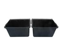 Hanging Rubber Horse Manger 16L X2 (Heavy Duty Animal Feed Bucket)