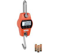Hanging Scale 300 kg / 0.1 kg LCD Digital - Crane Scales by Steinberg Systems Orange