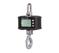 Hanging scales, Hook Scale Digital Crane 1000kg/ 2200lb Accuracy Electronic Industrial Hanging LCD Backlit Alloy Stee(Black,1000KG/10kg)