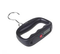 Hanging scales, Luggage Scale Mini Portable Crane LCD Digital Electronic Hook Hanging Scales Loop Weighing Balance Travel Postal Fishing