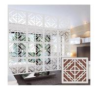 Hanging Screen Carved And Hollow, Pack Of 12-100 pcs White DIY Foldable Hollow Carving Hanging Room Divider Panel(White-a,14Pcs)
