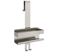 Hanging Shower Caddy Bath Shower Shelf Brushed 304 Stainless Steel vidaXL