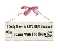 Hanging Sign | "I Only Have A Kitchen" | H:10cm W:25cm D:0.7cm | pack of 12