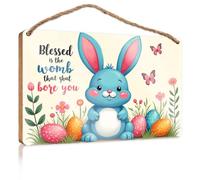 Hanging Signs For Home Decor Blessed Is The Womb That Bore You Hanging Wall Decor Sign Home Hanging Sign(20X30CM)