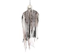 Hanging skeleton reaper decoration 1m