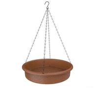 Hanging Solar Bird Bath with Integrated Fountain for Gardens and Patios, Designed to Attract Birds Using Sunlight Without External Power Source