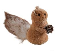 Hanging Squirrel Ornament 21cm for Christmas Tree Branch(Squirrel Model B)