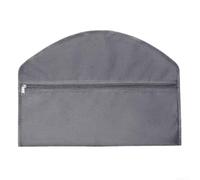 Hanging Storage Bag 45x32cm 600D Oxford Fabric(Gray) | 600D oxford fabric, tear resistant, lightweight design, 45x32cm size, fits standard hangers